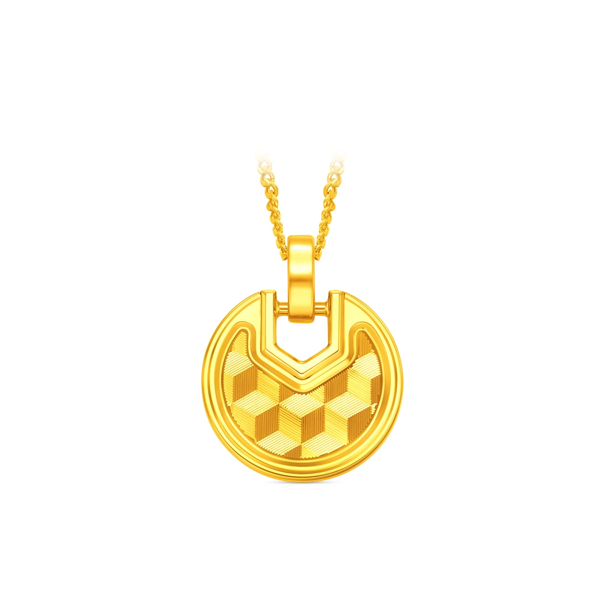 999 Gold Diamond necklace