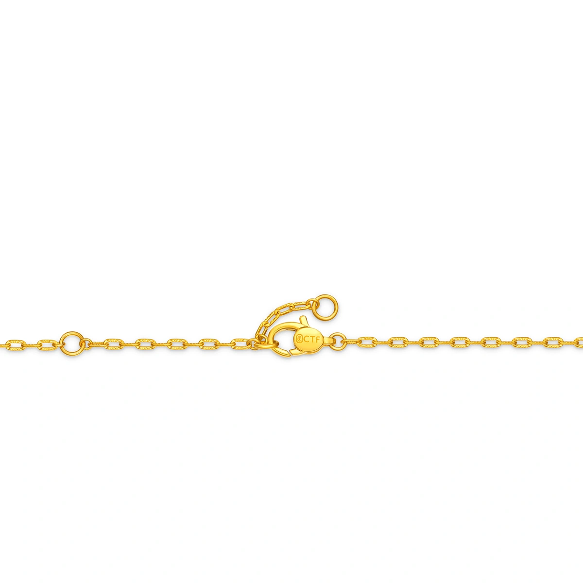 999 Gold Diamond necklace