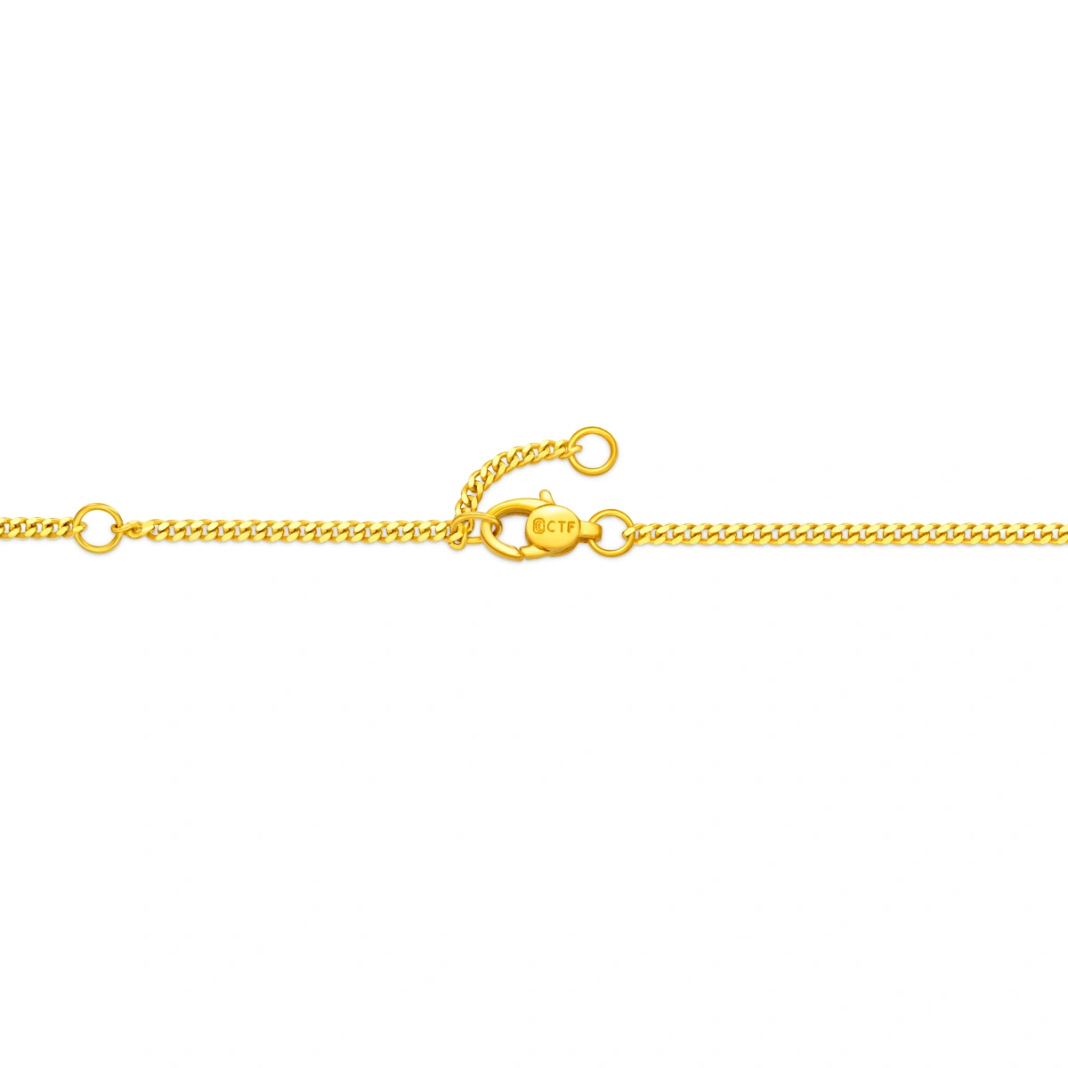 999 Gold Diamond necklace