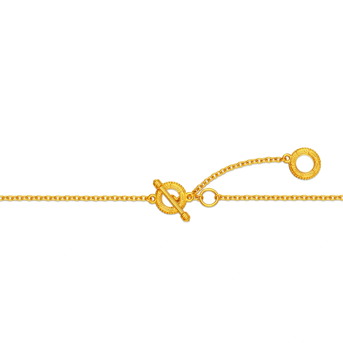 999 Gold Diamond necklace