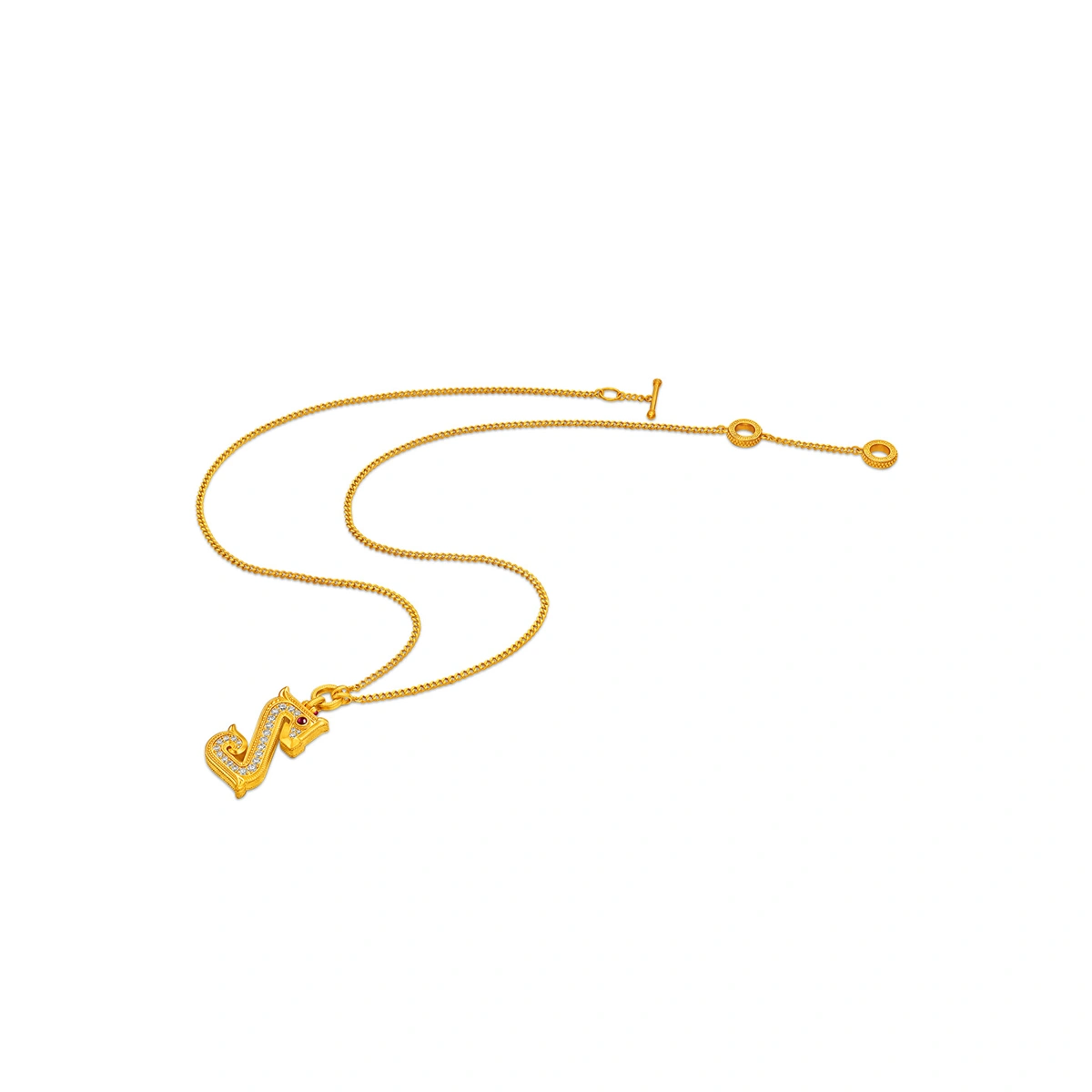 999 Gold Diamond necklace