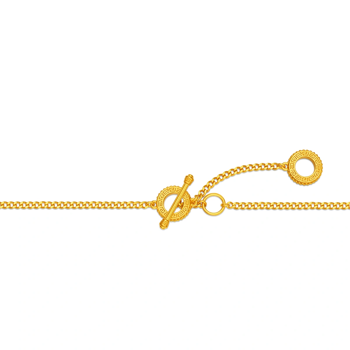 999 Gold Diamond necklace