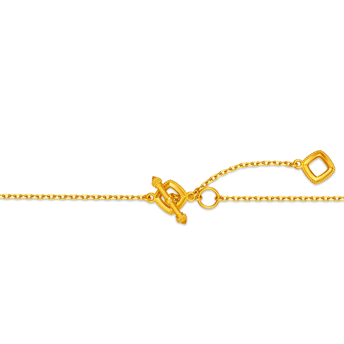 999 Gold Diamond necklace