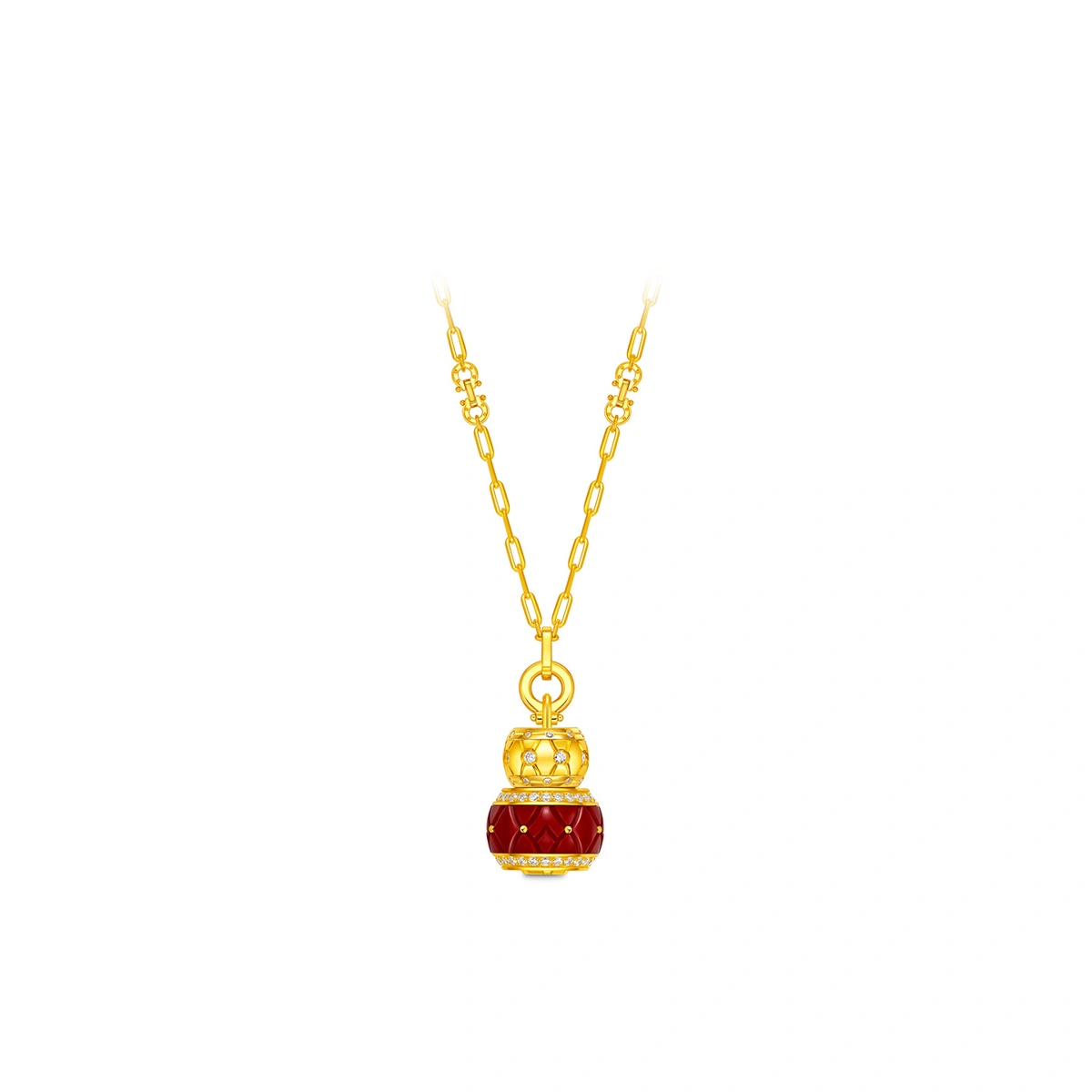 999 Gold Diamond necklace