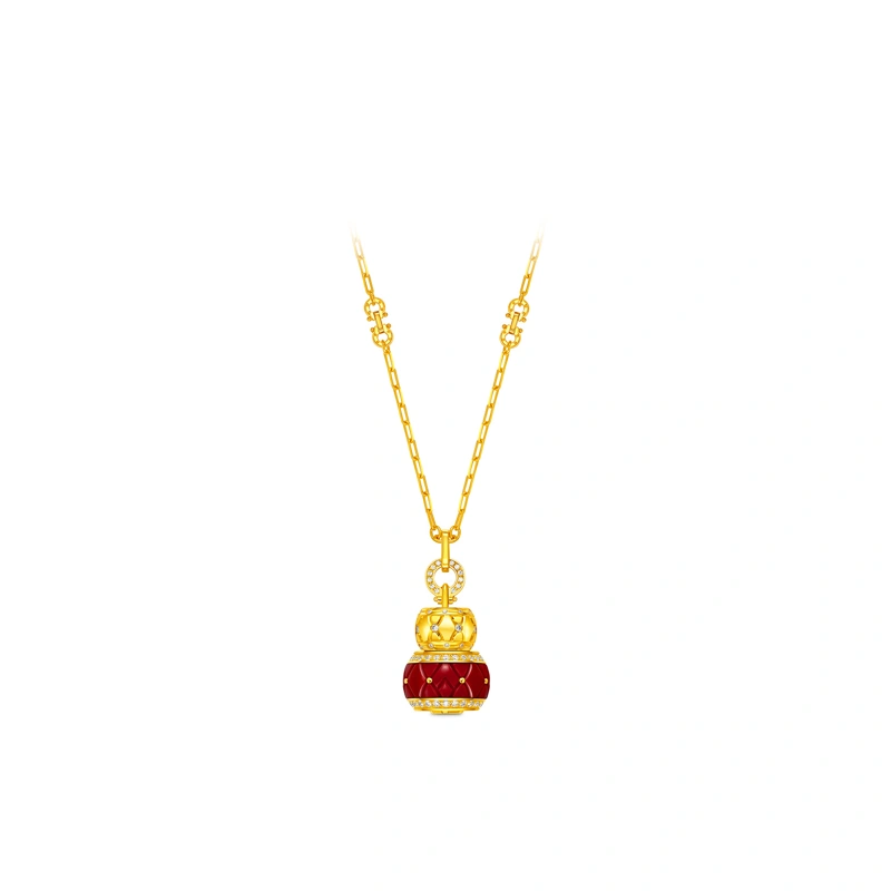 999 Gold Diamond necklace (pre-order 30 days)