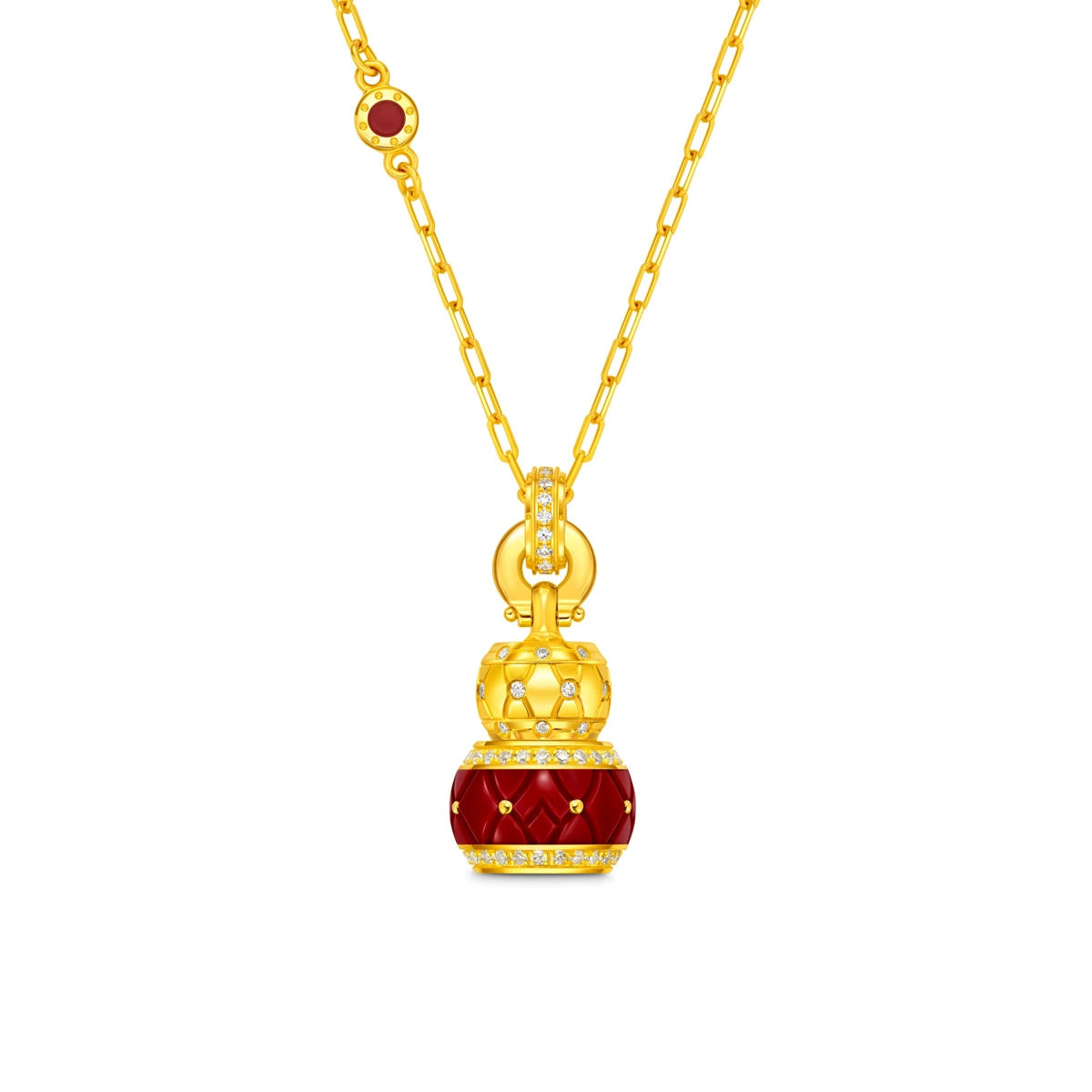 999 Gold Diamond necklace