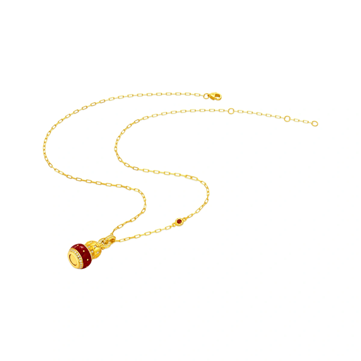 999 Gold Diamond necklace