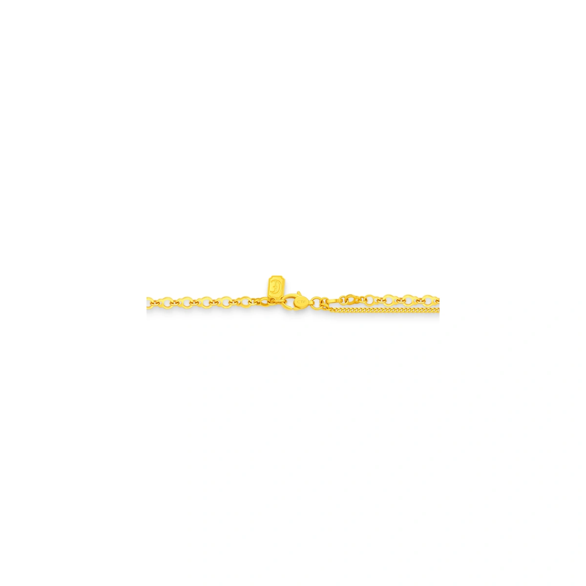999 Gold Diamond bracelet