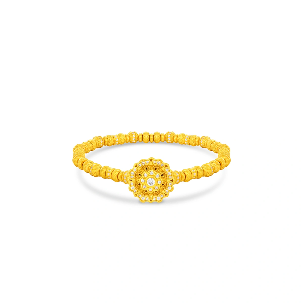 999 Gold Diamond bracelet
