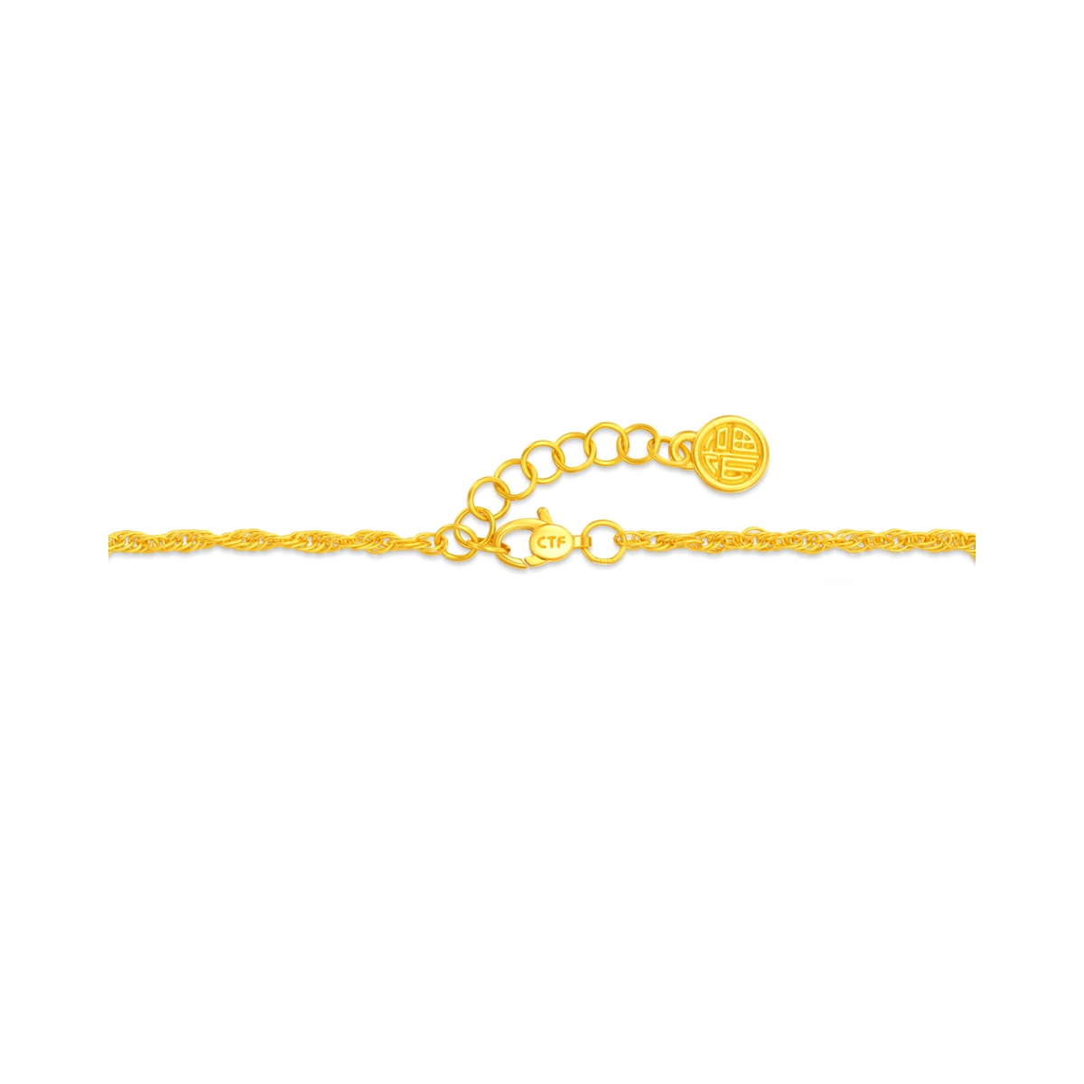 999 Gold Diamond bracelet