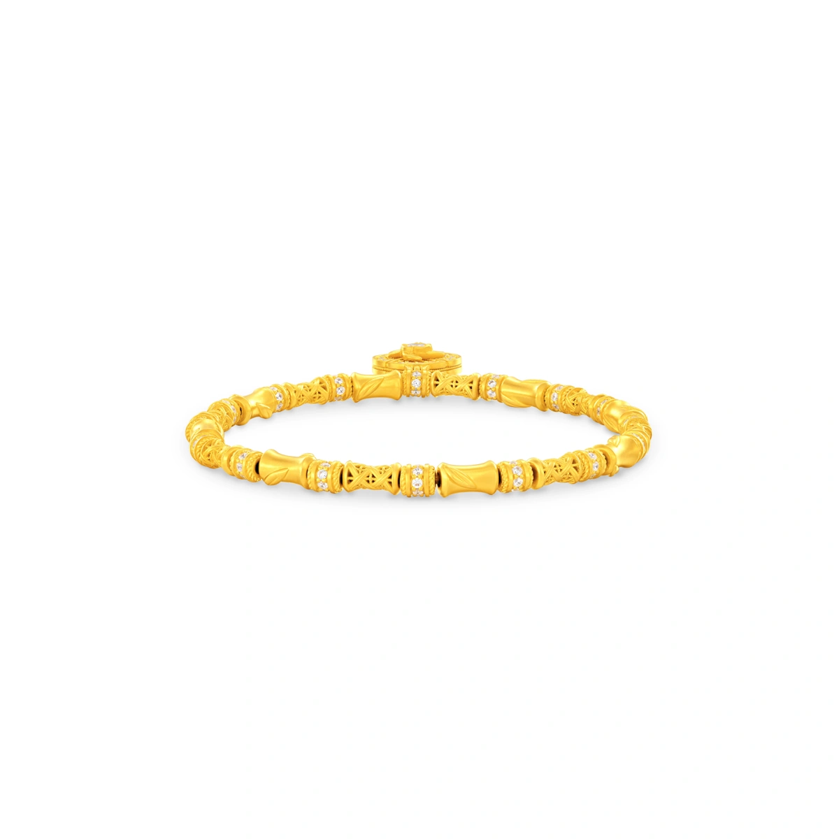 999 Gold Diamond bracelet