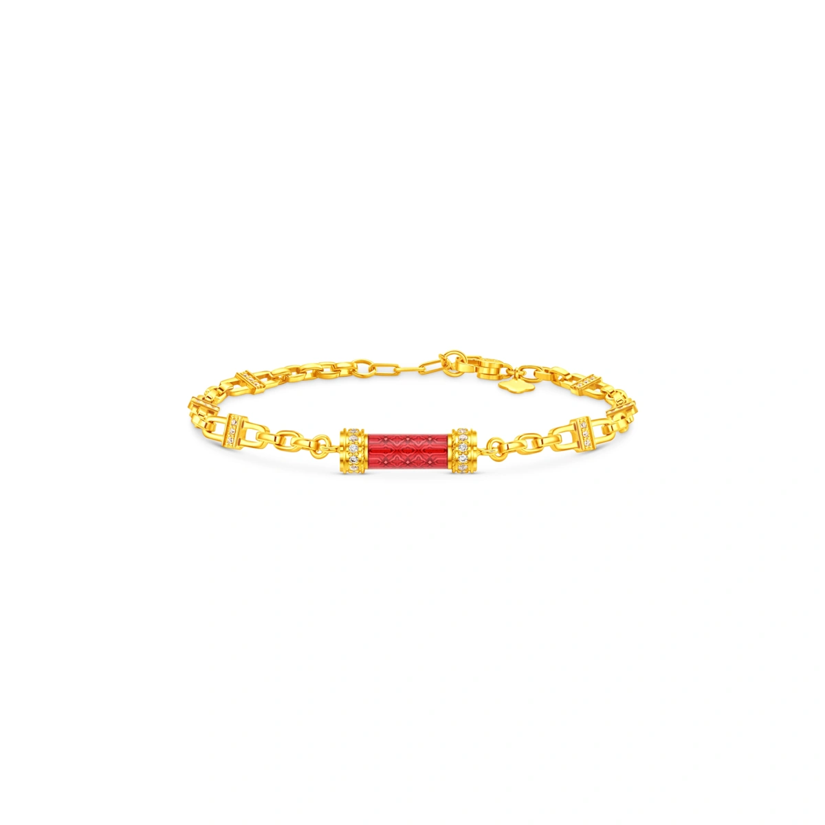 999 Gold Diamond bracelet
