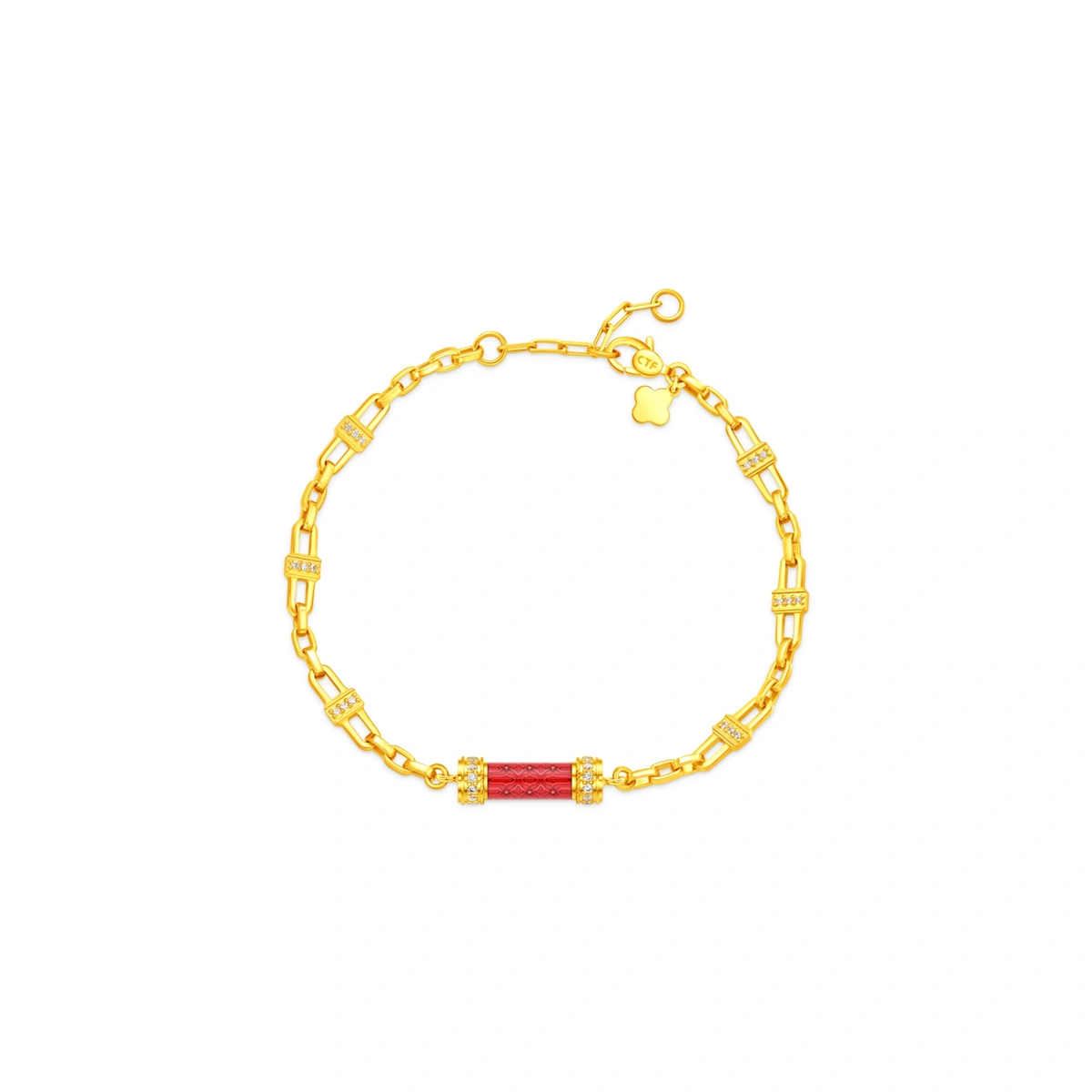 999 Gold Diamond bracelet