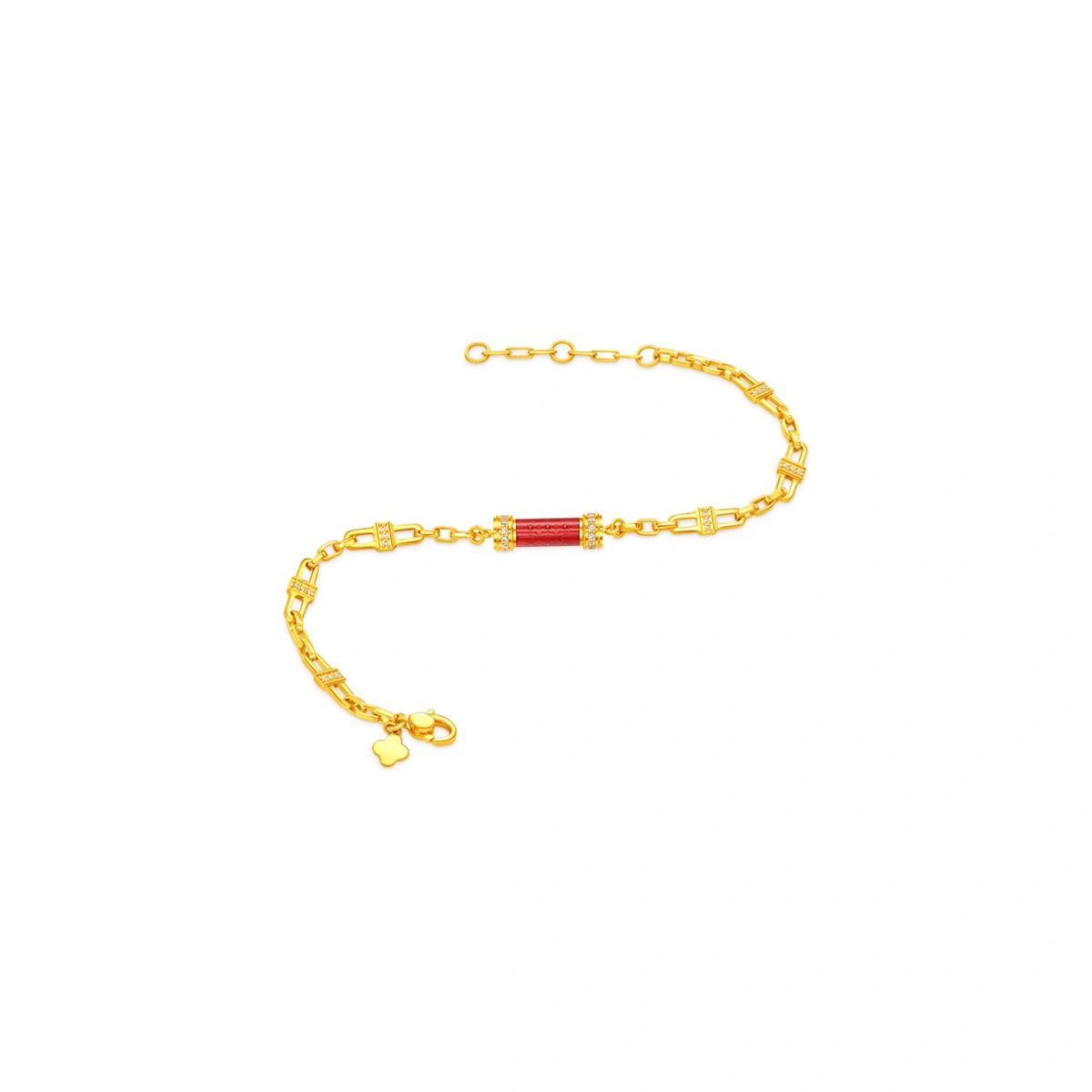 999 Gold Diamond bracelet