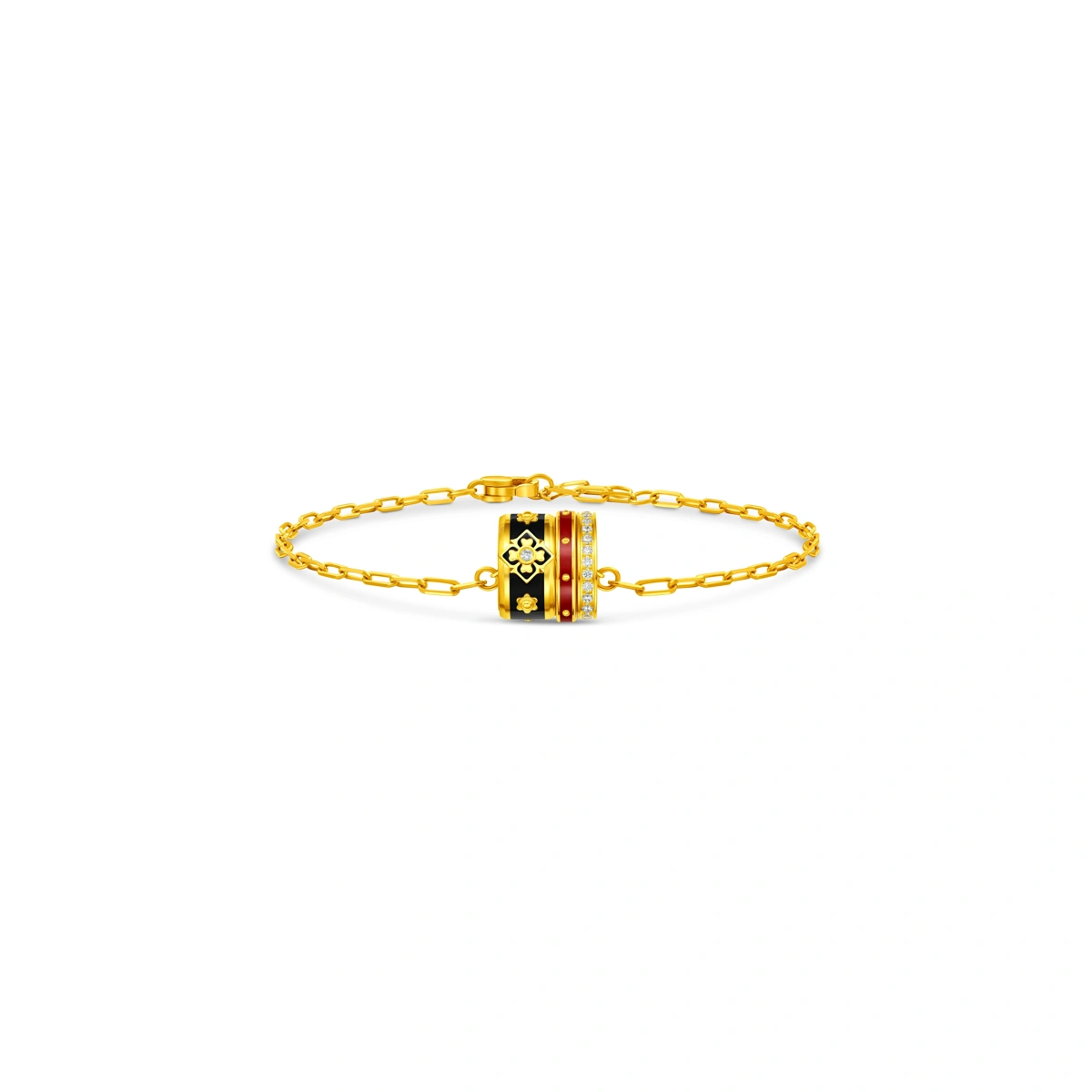 999 Gold Diamond bracelet