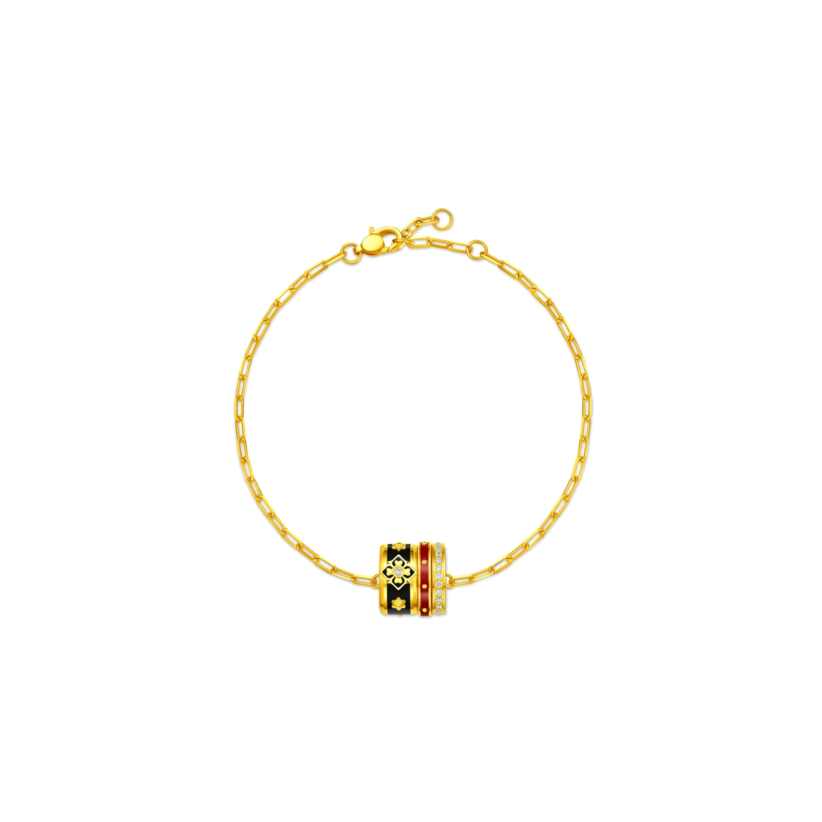 999 Gold Diamond bracelet