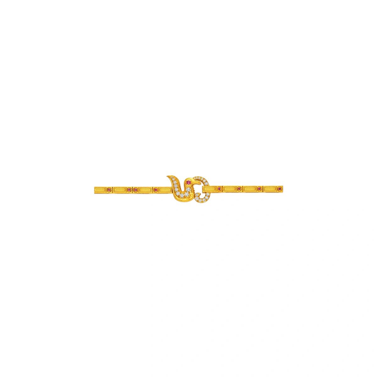 999 Gold Diamond bracelet