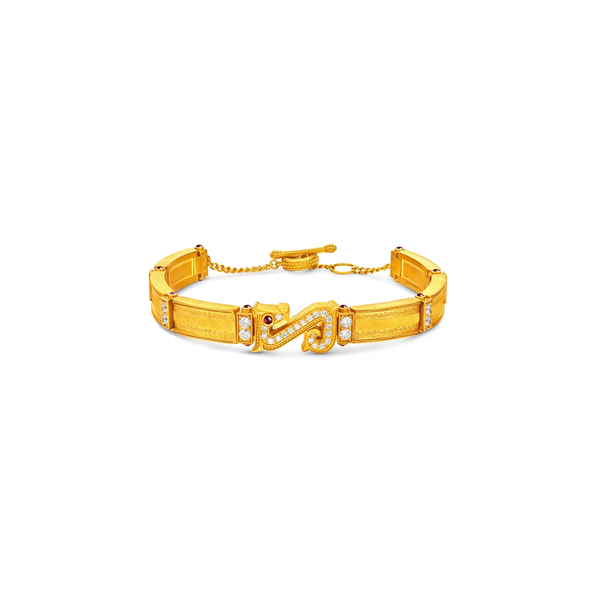 999 Gold Diamond bracelet