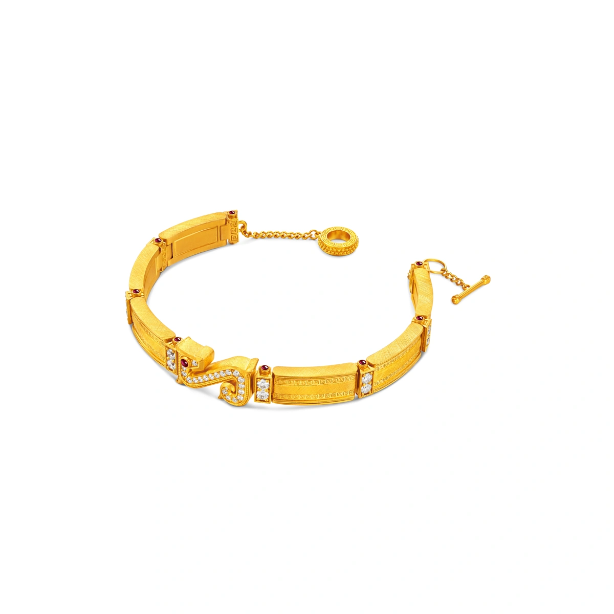 999 Gold Diamond bracelet