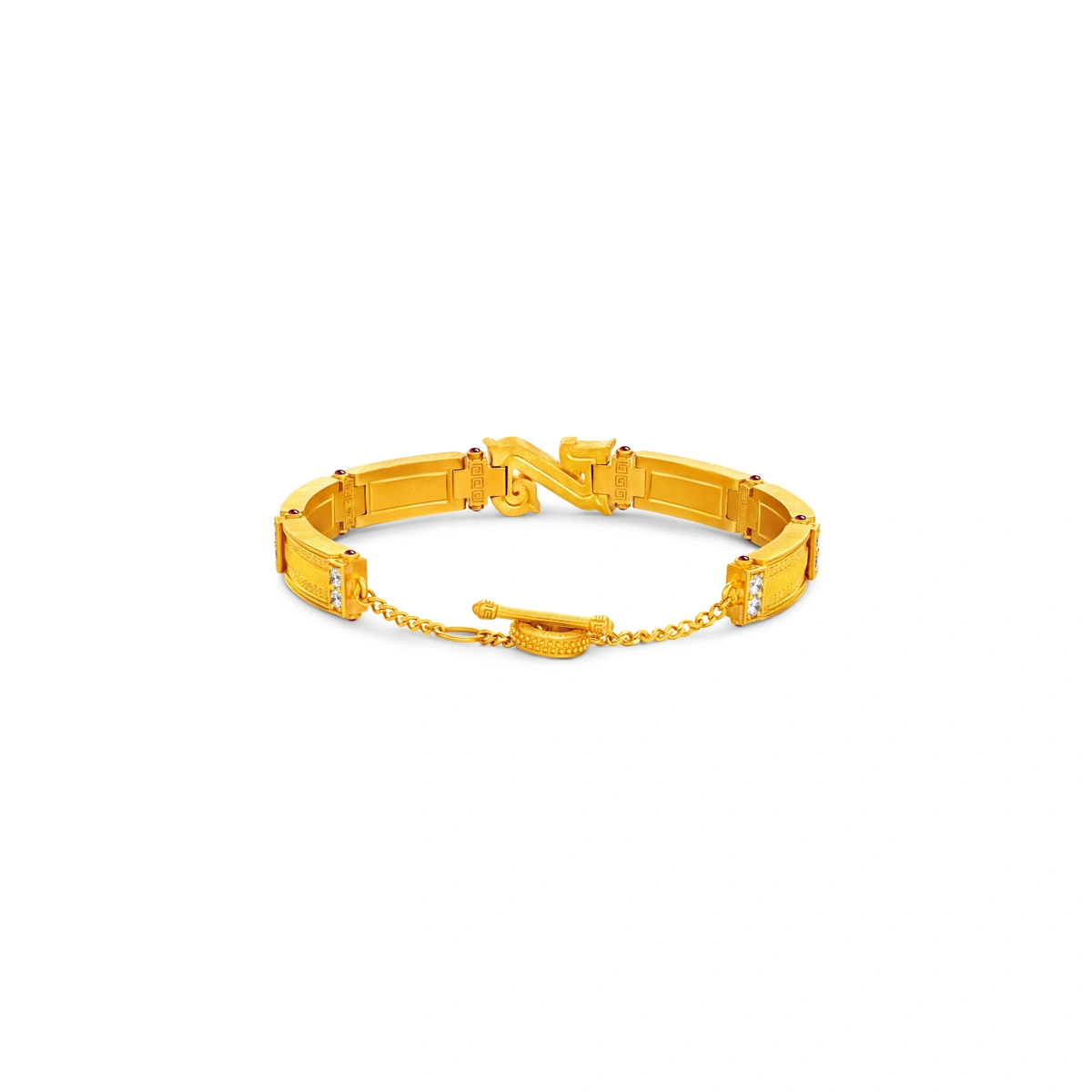 999 Gold Diamond bracelet