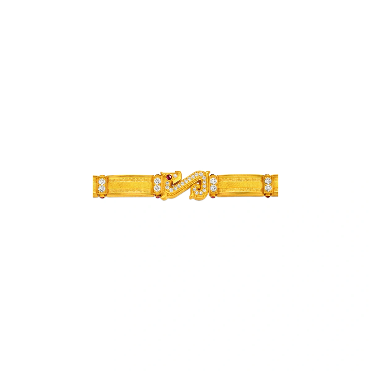 999 Gold Diamond bracelet