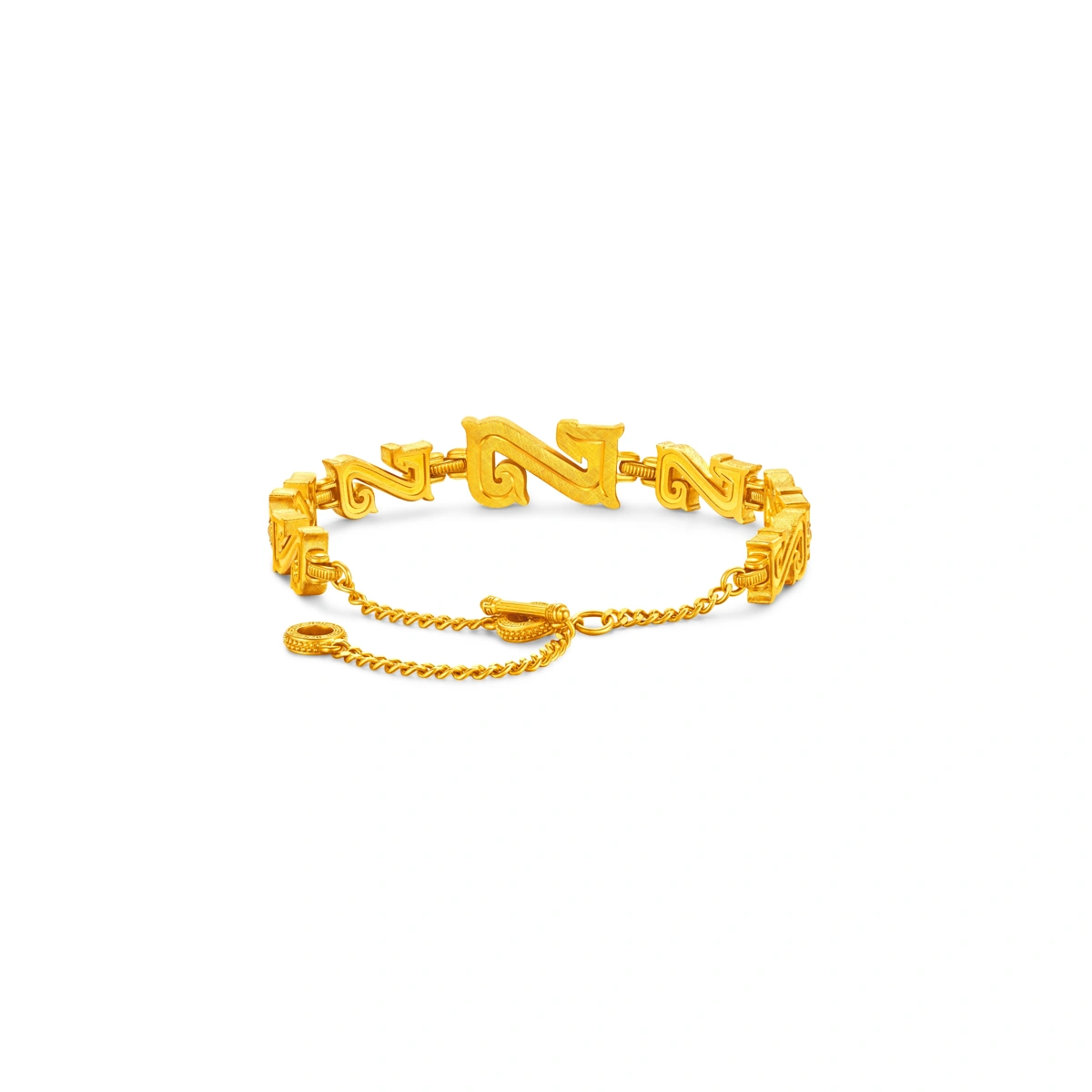 999 Gold Diamond bracelet