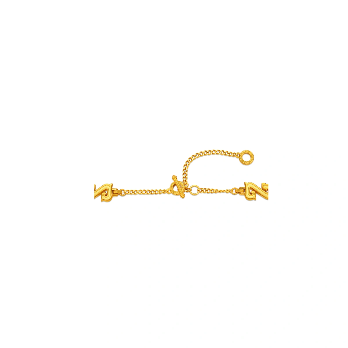999 Gold Diamond bracelet