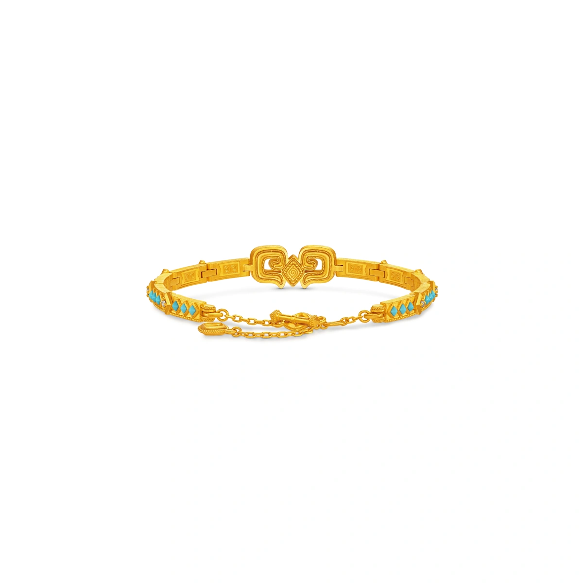 999 Gold Diamond bracelet