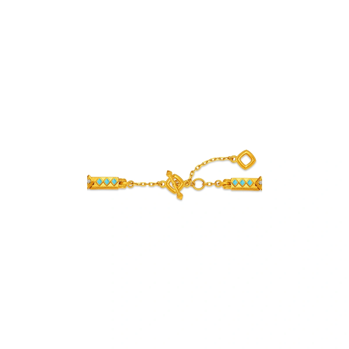 999 Gold Diamond bracelet