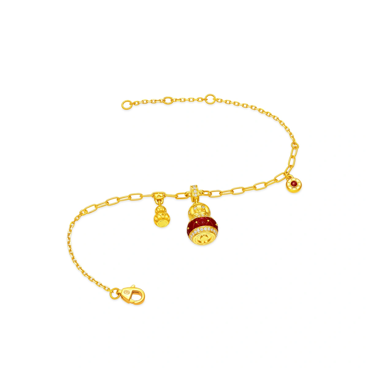 999 Gold Diamond bracelet