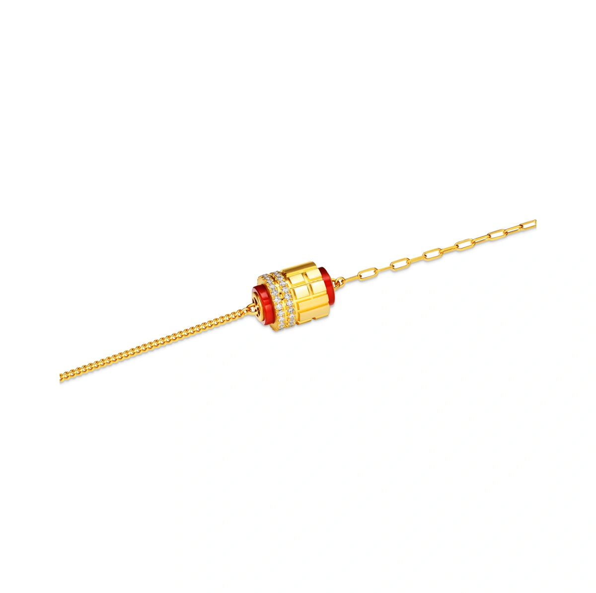 999 Gold Diamond bracelet