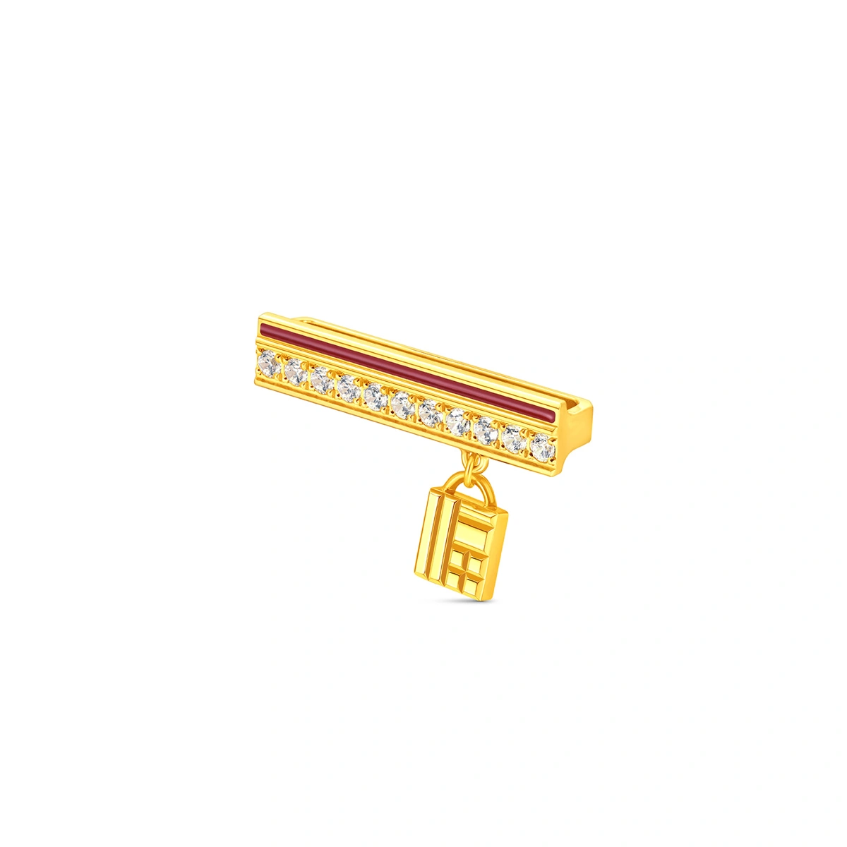 999 Gold Diamond Watch Accessory
