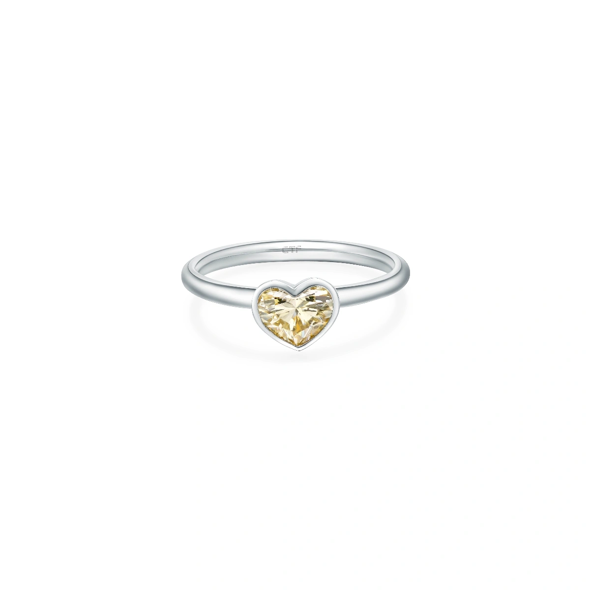 18K/750 White Gold diamond ring