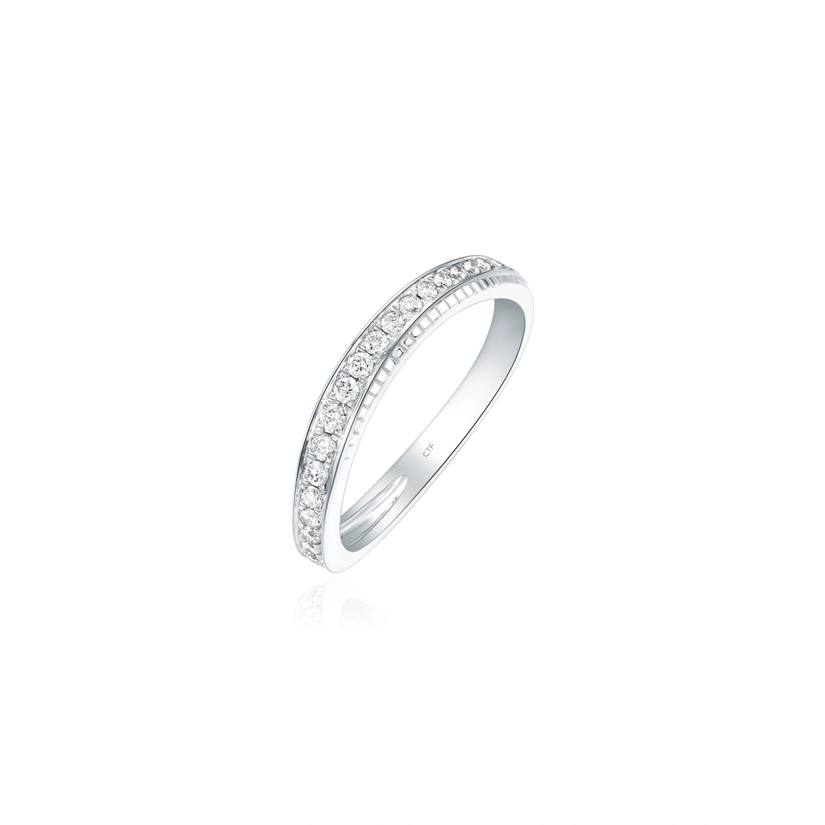 Pt950 Platinum diamond ring