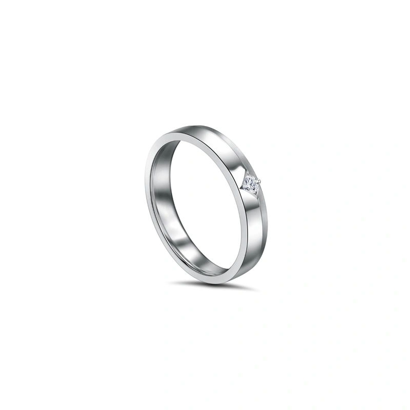 18K/750 White Gold diamond ring