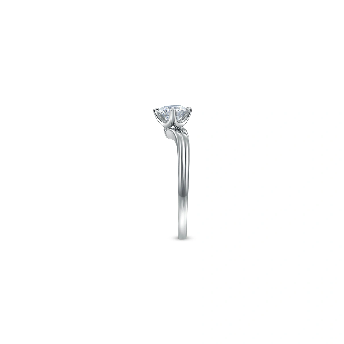 18K/750 White Gold diamond ring