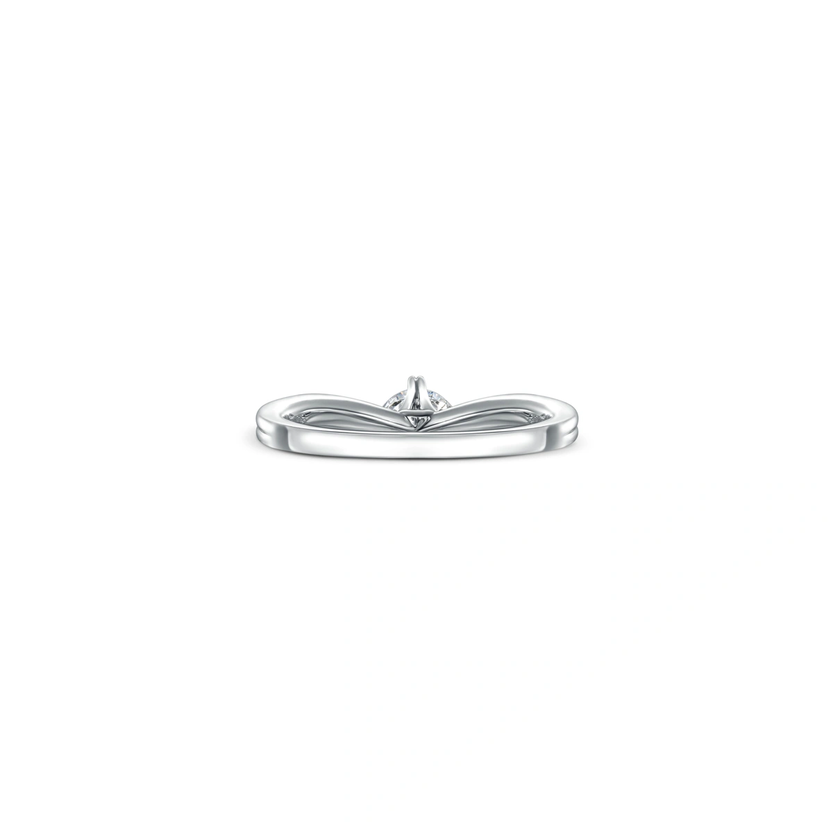 18K/750 White Gold diamond ring