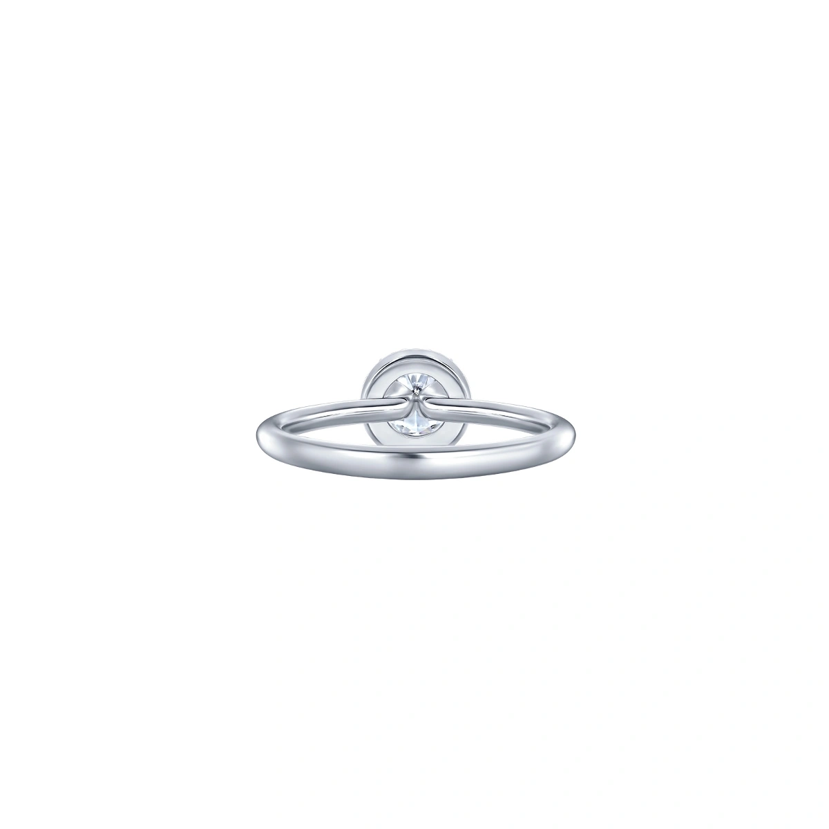18K/750 White Gold diamond ring