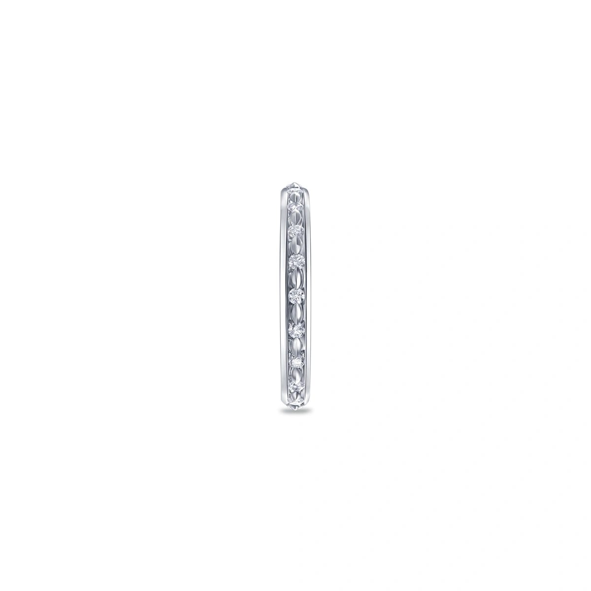 18K/750 White Gold diamond ring