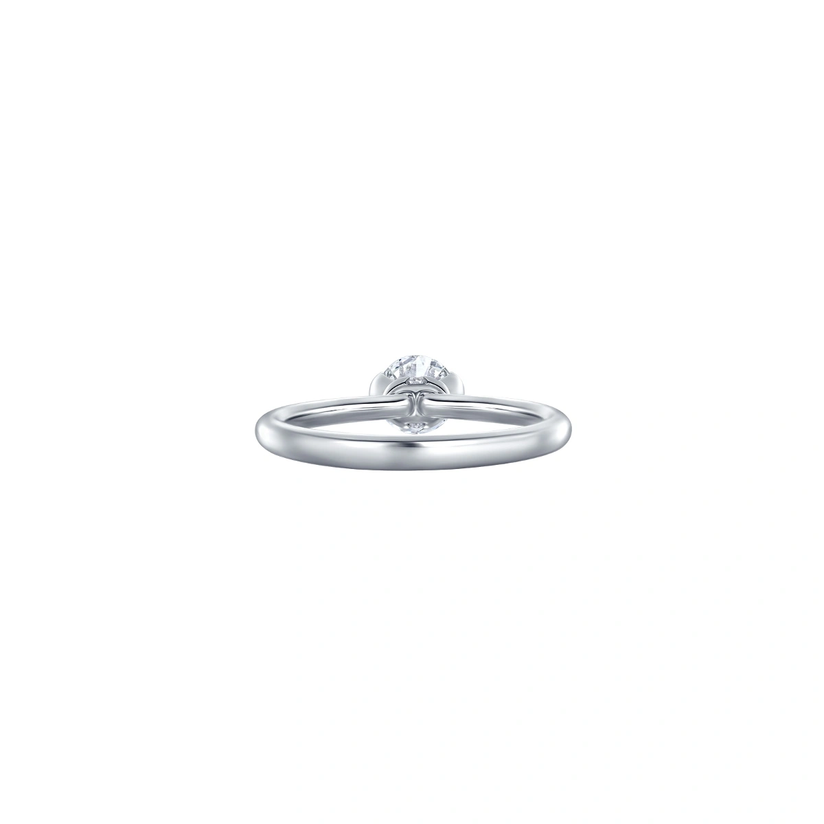 18K/750 White Gold diamond ring
