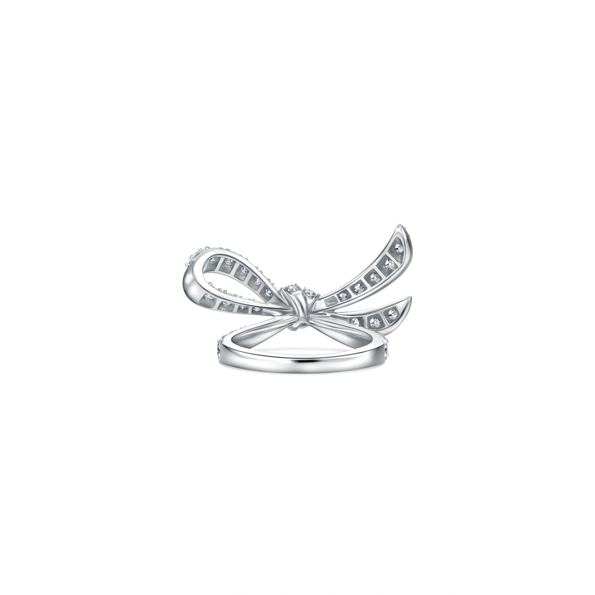 18K/750 White Gold diamond ring