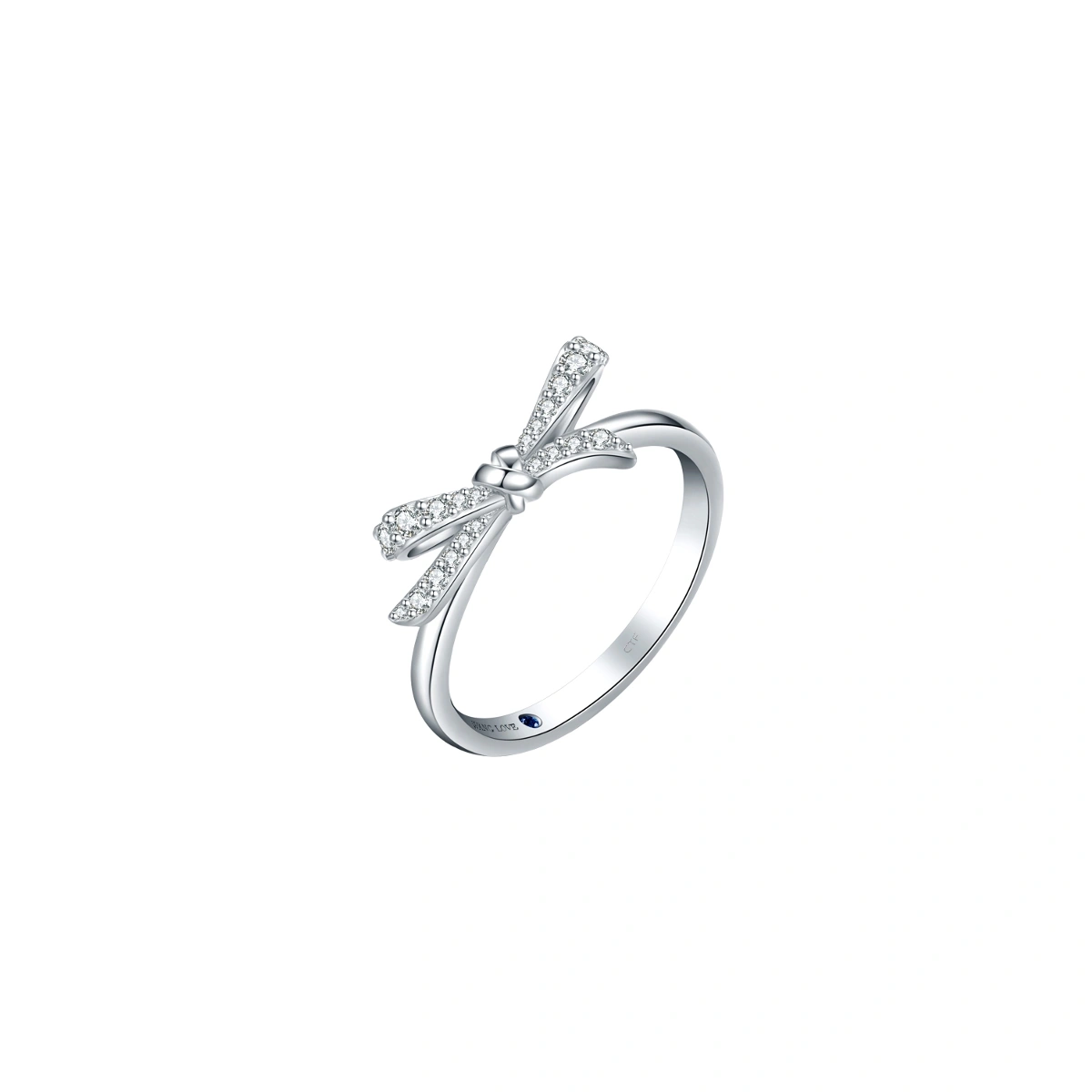 18K/750 White Gold diamond ring