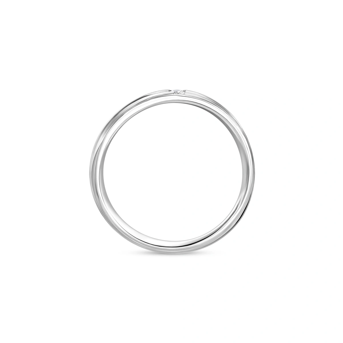 Pt950 Platinum diamond ring