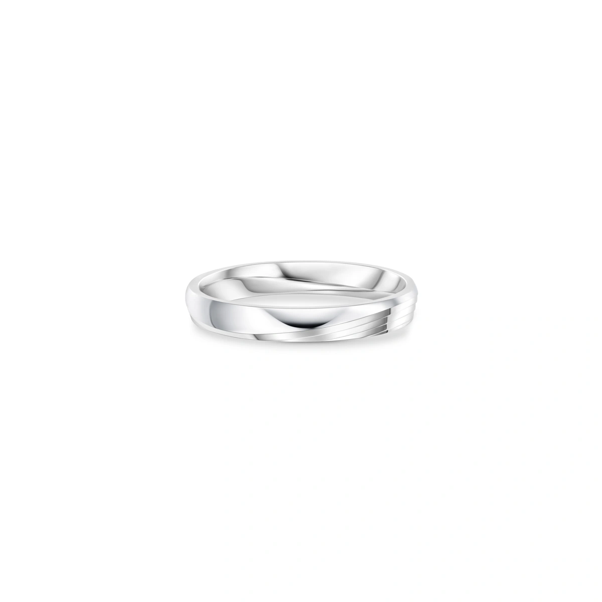 Pt950 Platinum diamond ring