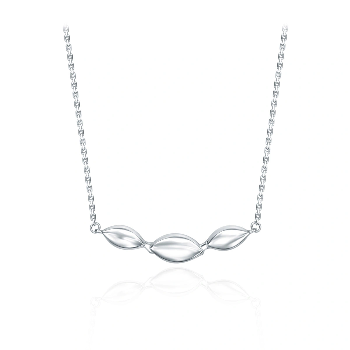 18K/750 White Gold diamond necklace