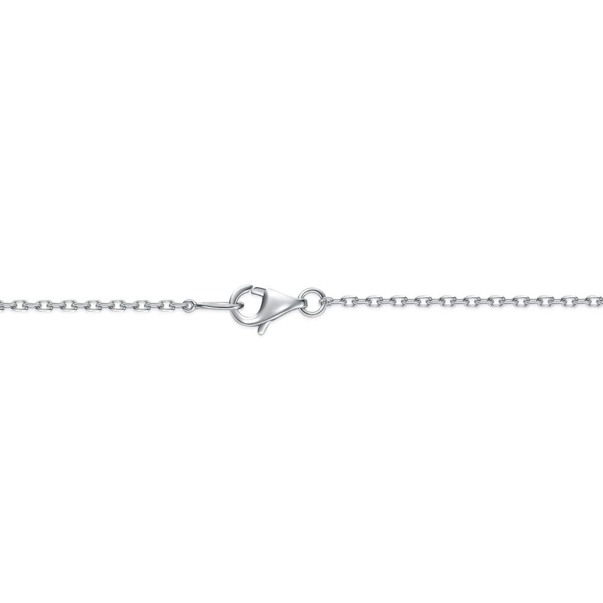 18K/750 White Gold diamond necklace