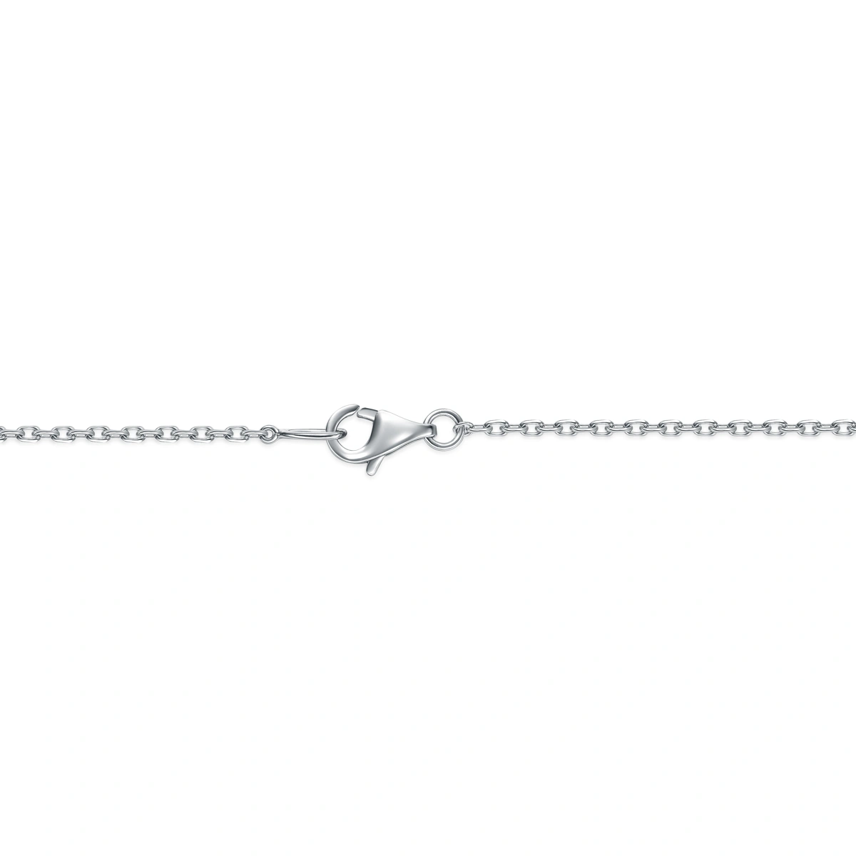 18K/750 White Gold diamond necklace