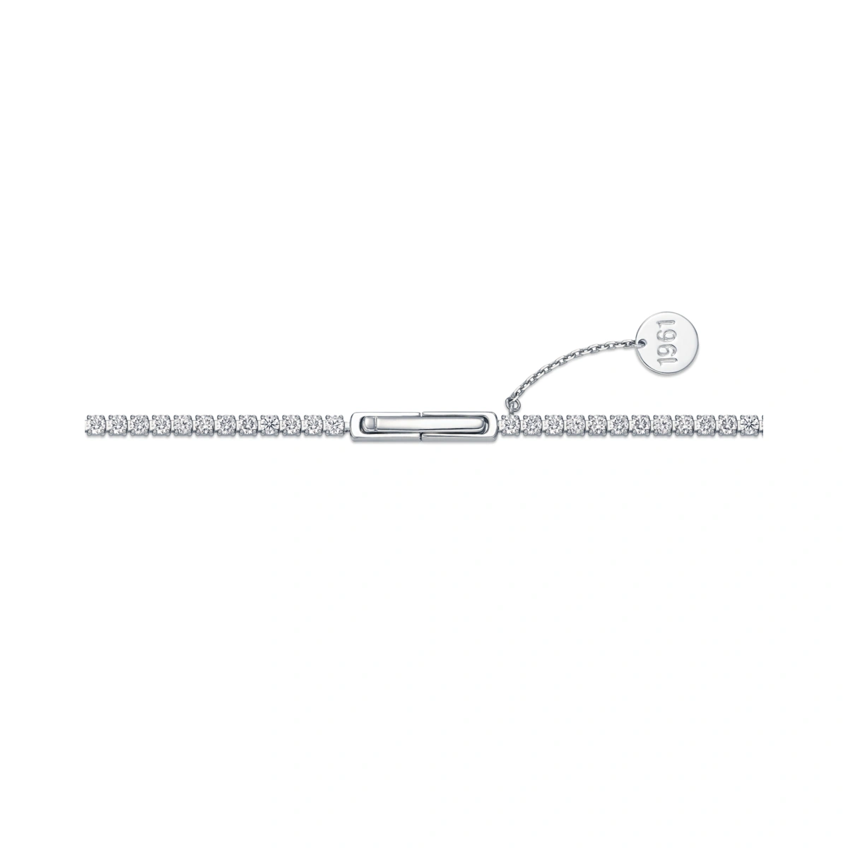 18K/750 White Gold diamond bracelet