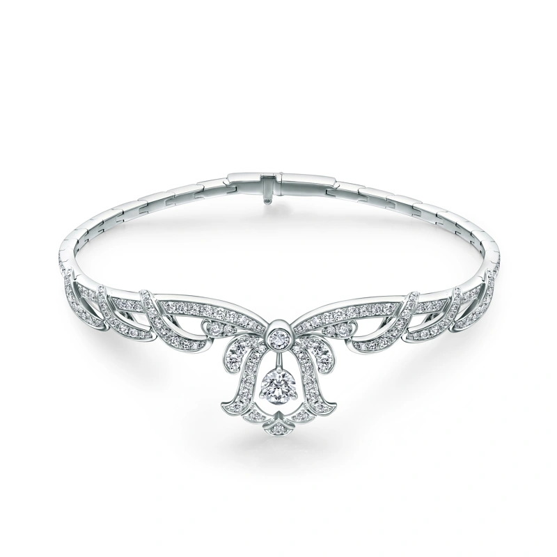 18K/750 White Gold diamond bracelet
