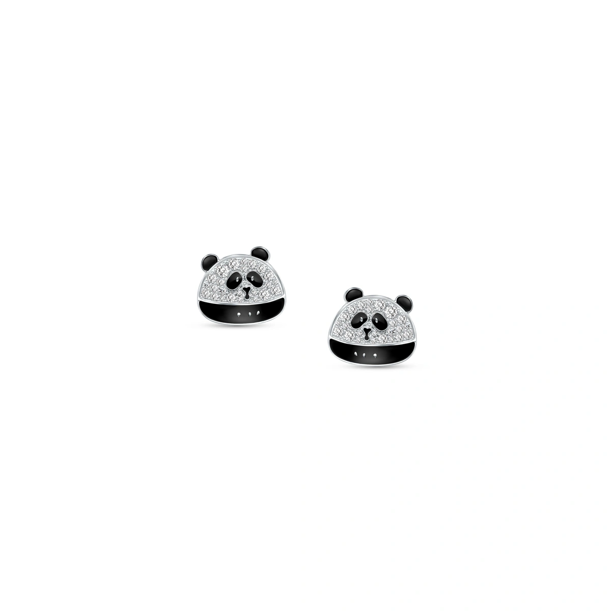 KeKe 18K/750 White Gold diamond earrings